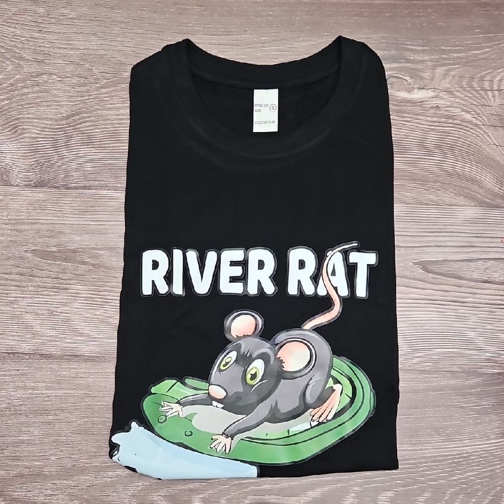 Oversized River Rat Graphic T-Shirt